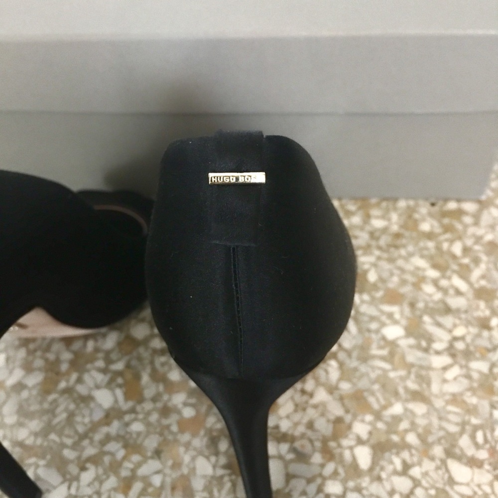 โจ๐โจ BOSS Hugo Boss Staple Opentoe classic pump - Picture 6 of 8